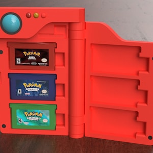 ポケモン GBA ゲームカートリッジケース 収納ディスプレイ - 任天堂 ポケモン ギフト ゲームボーイアドバンス ギフト