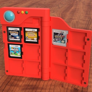ポケモン図鑑 ニンテンドーDS 2DS 3DS用ゲームカートリッジケース - ポケモン3Dプリントギフト ポケモン
