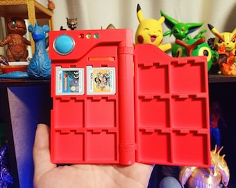 Pokedex Nintendo DS 2DS 3DS Game Cartridge Case - Pokemon 3D Printed Xmas Christmas Present Gift