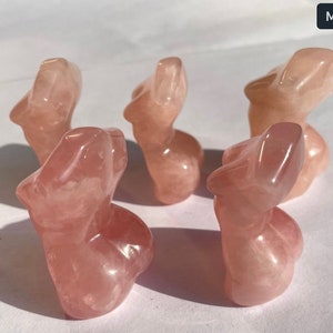 Rose Quartz Goddess Body 1.5”