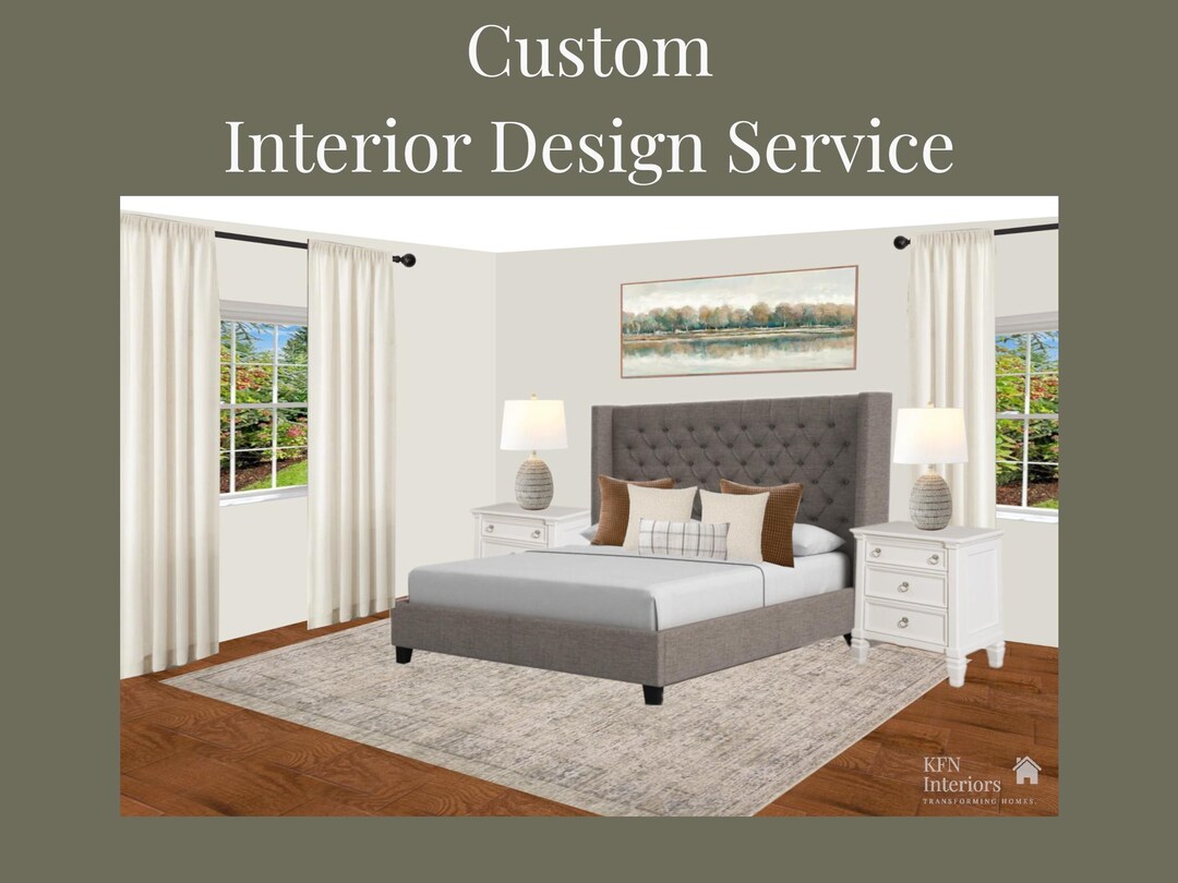 Virtual Interior Design Service: Custom Room Layout & Decor Selection ...