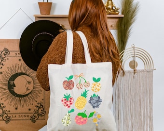 Dog Mom Cotton Canvas Tote Bag, Pet Owner Gift, Eco-friendly Bag