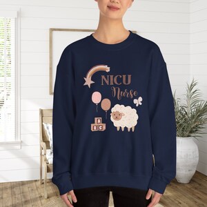 NICU Nurse Sweatshirt, Neonatal Intensive Care Unit Nurse Unisex Crewneck, Baby Nurse Sweater, NICU life, Boho Style NICU Nurse Pullover