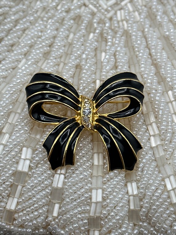 Vintage amazing bow brooch set of 3 #032 - image 4