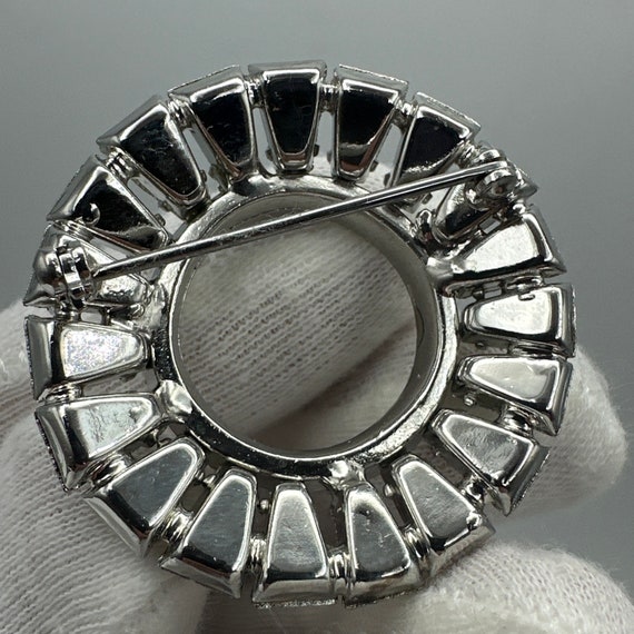 Vintage Rare Tapered Marquise Rhinestone Art Deco… - image 3