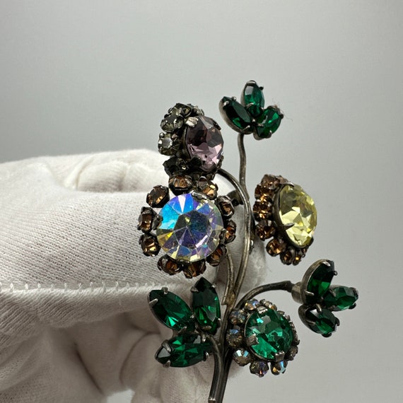Antique 1920’s Large And Flashy "flutter" Brooch … - image 9