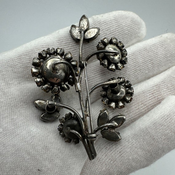 Antique 1920’s Large And Flashy "flutter" Brooch … - image 6