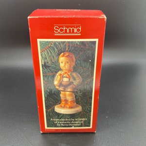 Schmid Ornament Designed by Berta Hummel 1983 First Edition - Excellent #209