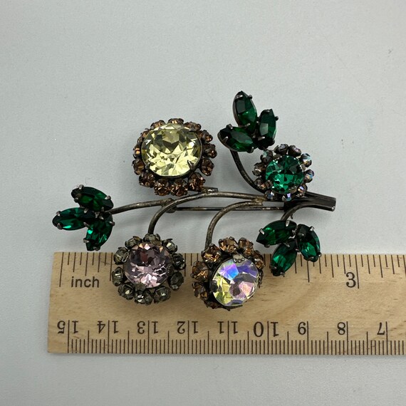 Antique 1920’s Large And Flashy "flutter" Brooch … - image 4