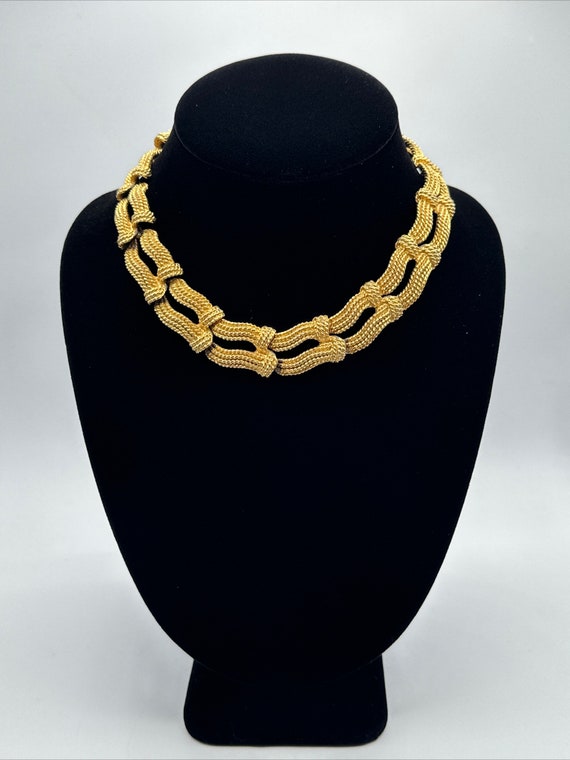 FABULOUS Vintage Carolee Choker Necklace 1980s 199