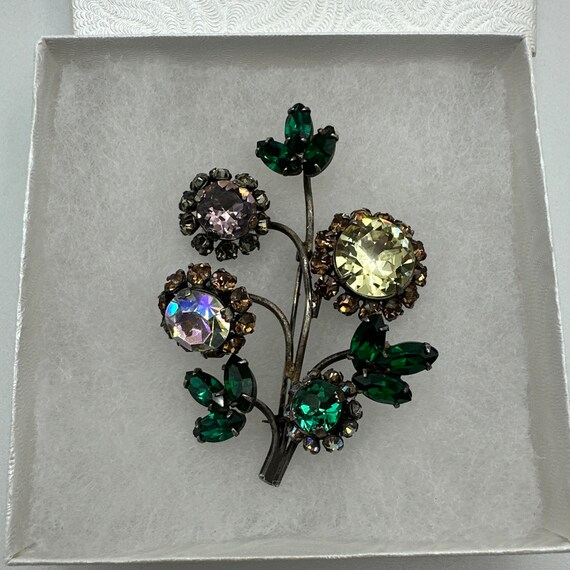 Antique 1920’s Large And Flashy "flutter" Brooch … - image 2