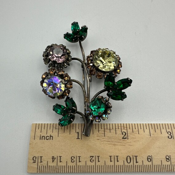 Antique 1920’s Large And Flashy "flutter" Brooch … - image 3