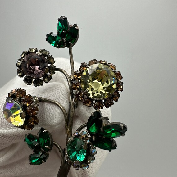 Antique 1920’s Large And Flashy "flutter" Brooch … - image 8