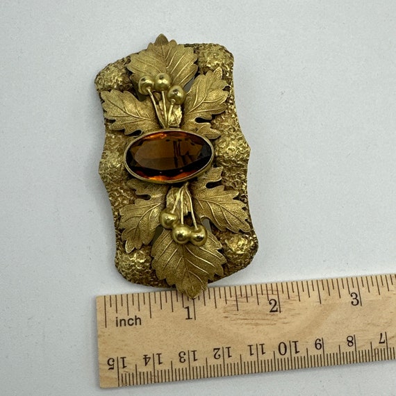 Antique ART NOUVEAU Edwardian  Brooch #631 - image 3