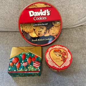 Vintage cans tins collectibles Set Of 3 pieces #401