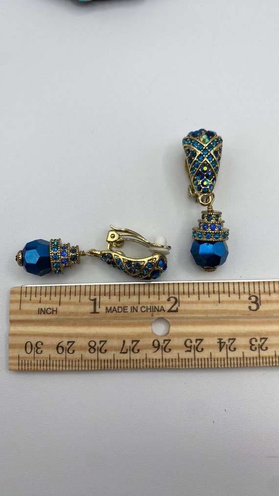 Vintage Heidi Daus set bracelet and earring. - image 7