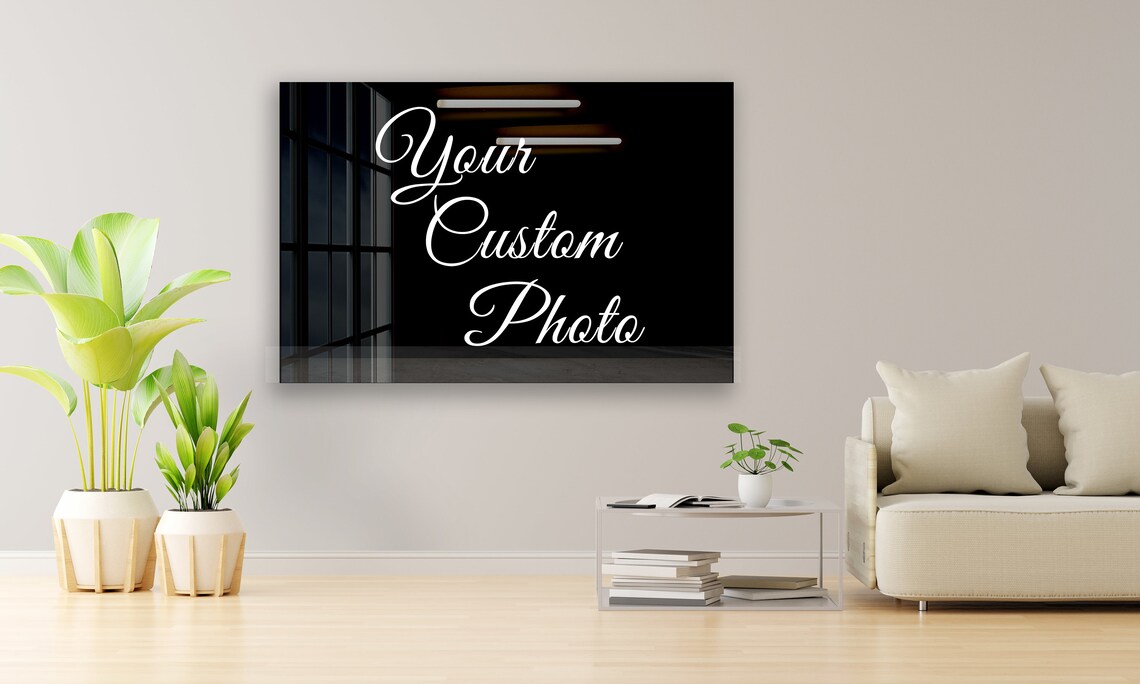 Tempered Glass Custom Wall Artcustom Glass Wall Etsy