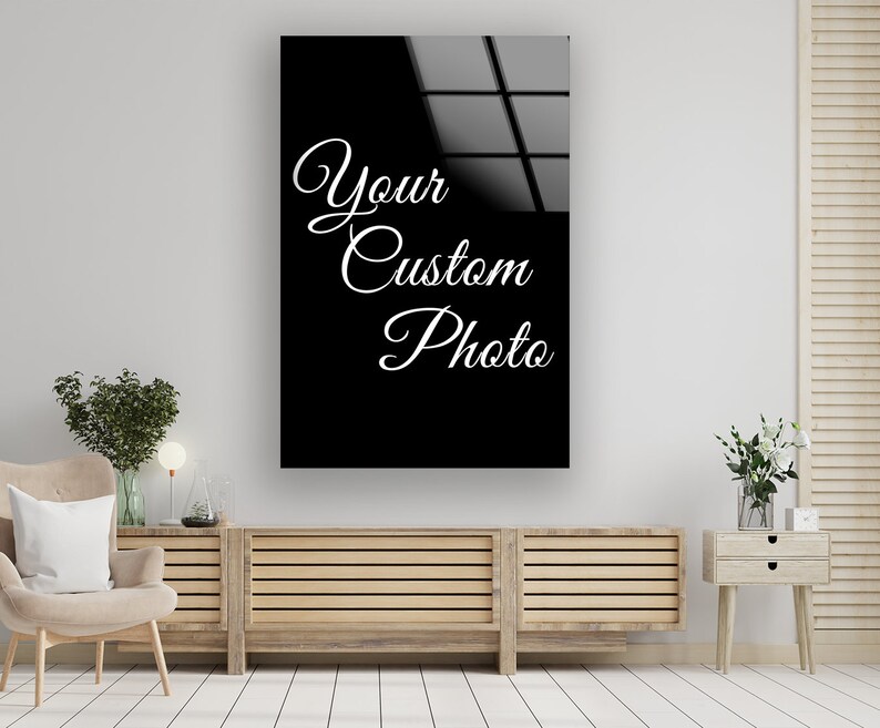 Tempered Glass Custom Wall Artcustom Glass Wall Etsy