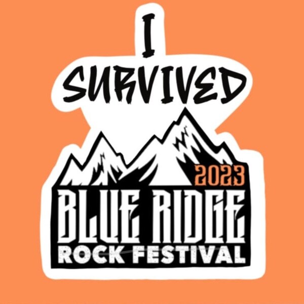 I Survived Blue Ridge Rock Fest Etsy