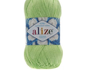 Alize Miss, 100% Cotton, Lace weight