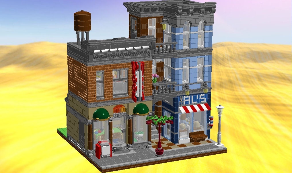 Lego detective online office alternate build