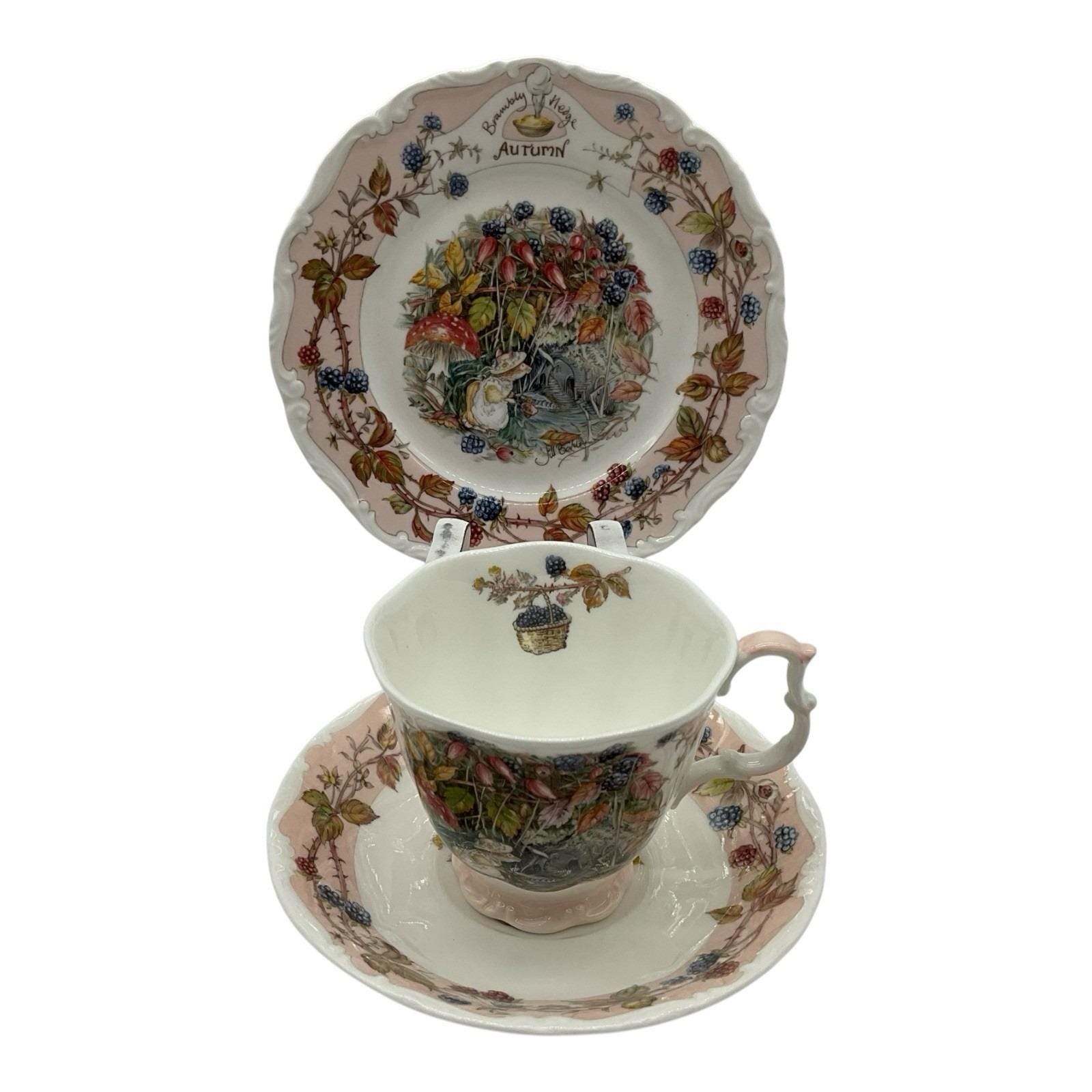 Brambly Hedge Four Seasons Plates - Etsy