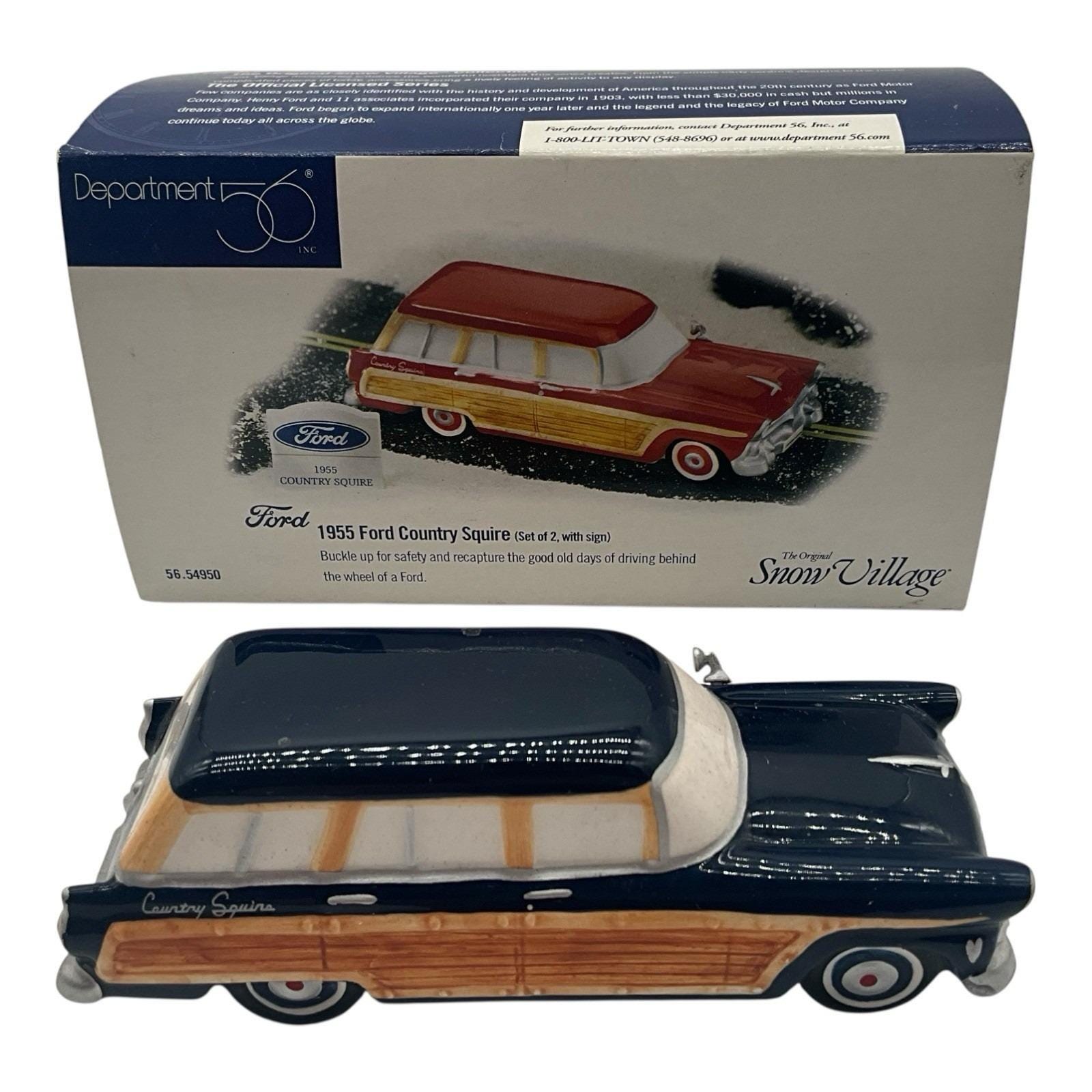 Christmas Village Dept 56 Cars - Etsy