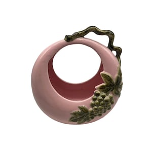 Hull Art Pottery TOKAY Vase Tuscany Grape Pattern Art Deco Pottery Collectible