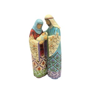 Jim Shore Heartwood Creek BLESSED FAMILY Nativity Figure 11” Tall #C4005277