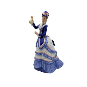 Lenox Grand Tour Woman Figurine Fine Porcelain Vintage 1980s Limited Edition