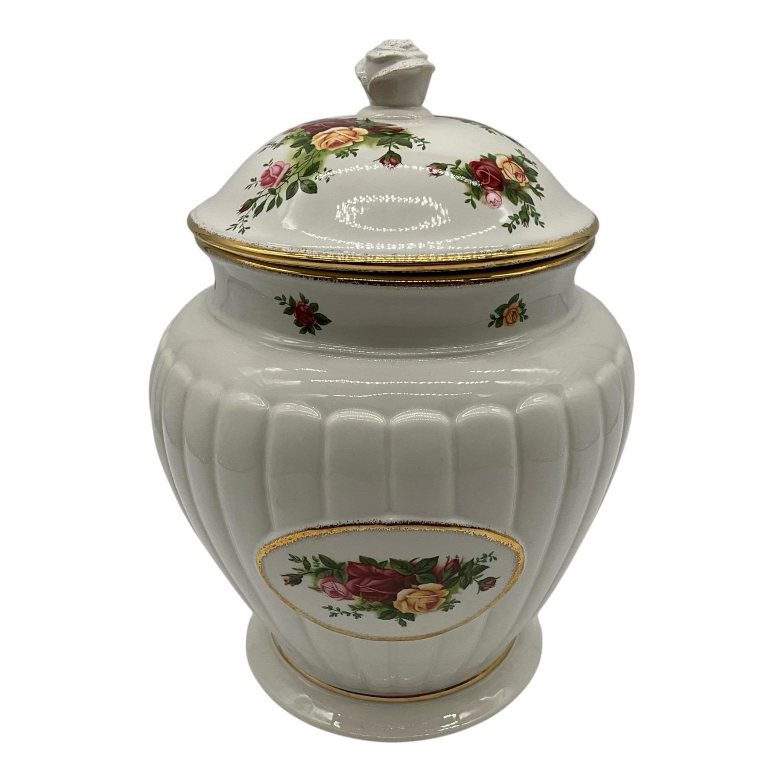 Royal Albert Cookie Jar - Etsy