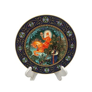 Villeroy & Boch Heinrich The Russian Fairy Tales Porcelain Plate Vassilissa The