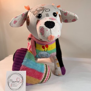 Memory Dog "Lucky the labrador" (funky friends factory pattern)