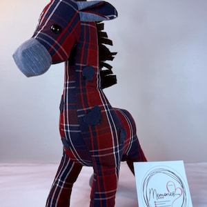 Memory Giraffe “Raff the giraffe”  (funky funny friends pattern)