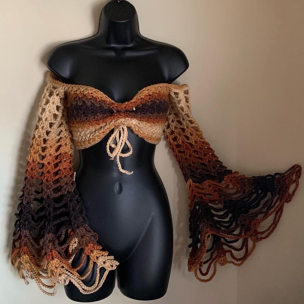 Amber Top Crochet Pattern Etsy Canada