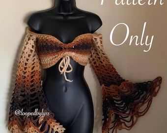 Amber top crochet pattern