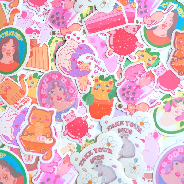 Kawaii Stickers Etsy UK