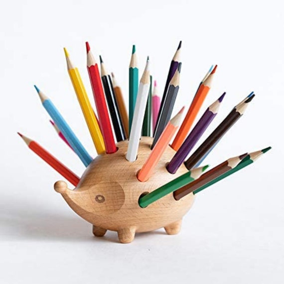 Pen Holder for Desk Cute - Ceramic Pencil Holder for Cool Work Desk  Accessories, Cute Office Supplies Gifts for Women and Men, Pen Pencil Cup  Decorations for Office Desk Decor 