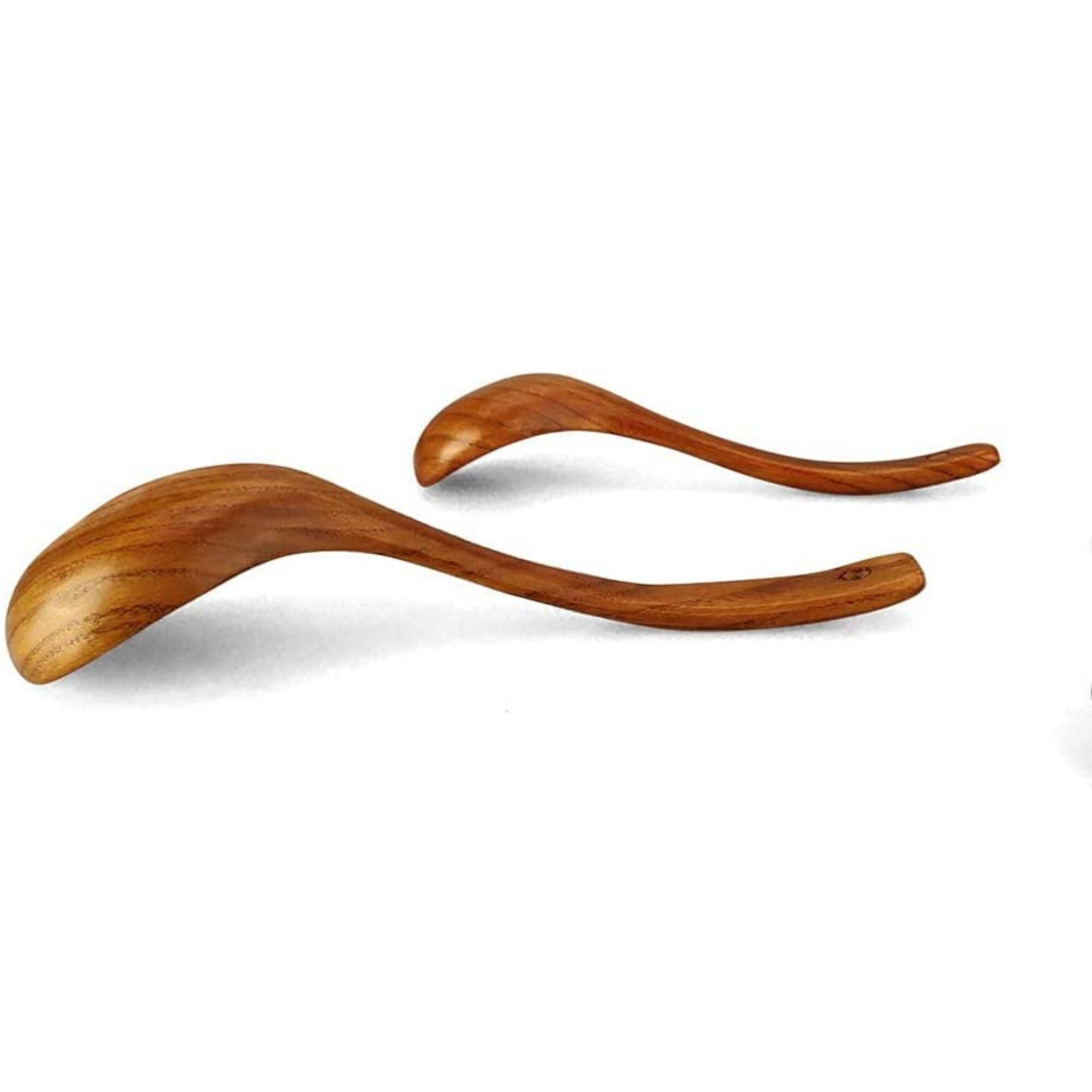 Set of 3 Wooden Handmade Spoons Wood Ladle Set 12 Etsy