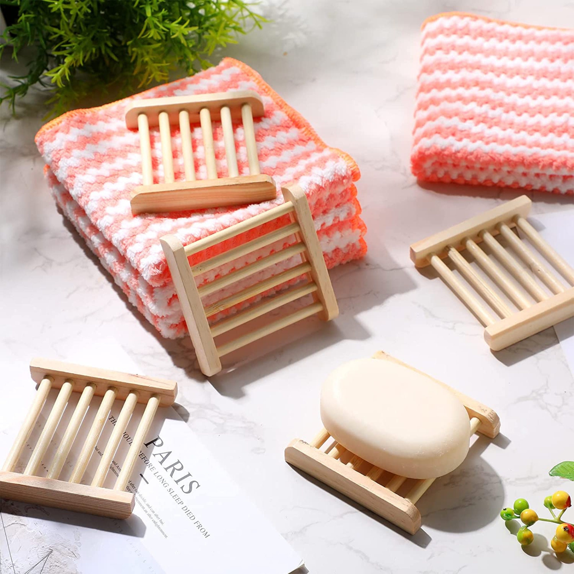 Waterdrop Presentation Box Large · Storage Box · Made of High-Quality Bamboo