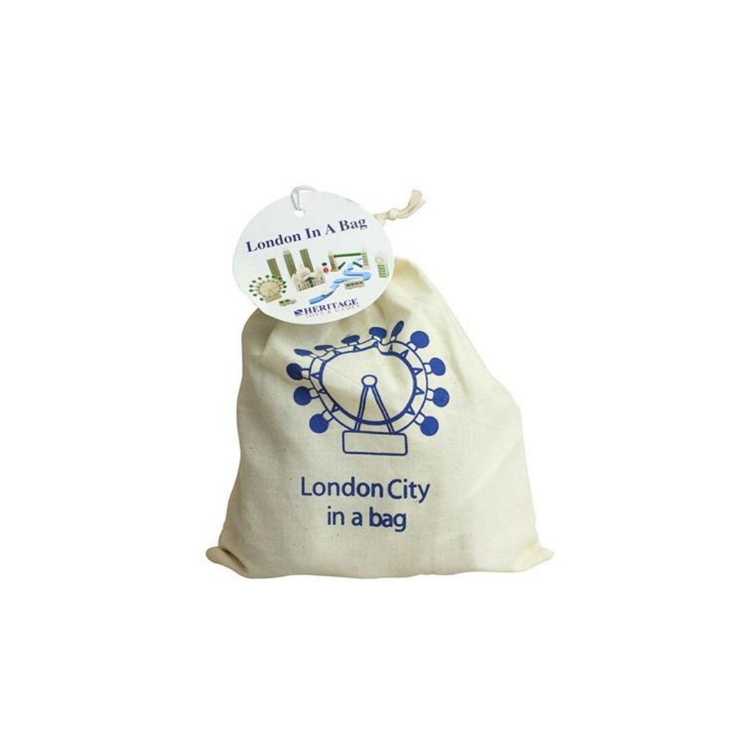 London in A Bag Wooden Playset / Wood Game/ Children Wood Game Etsy