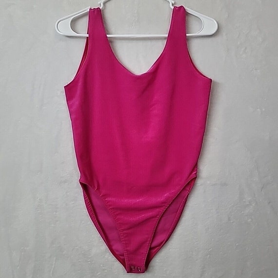 VTG 90s Betty Blue Bodysuit Leotard Women's Size … - image 2