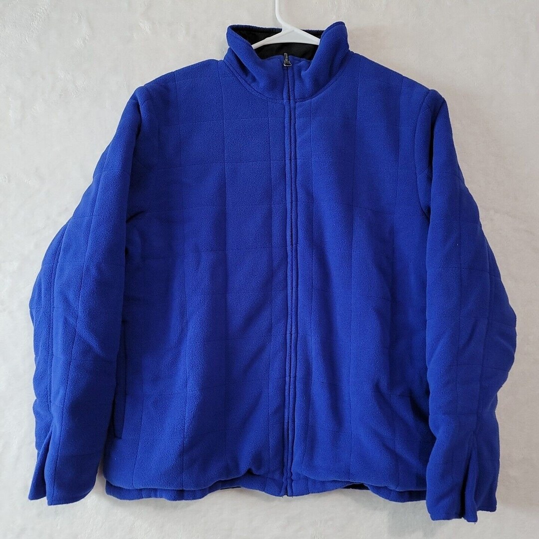 VTG Fuda Sport Fleece Lined Silk Windbreaker Coat Men s Size Medium Reversible Etsy