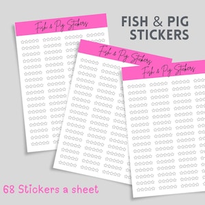 Star Rating Planner Stickers - Book Ratings Planner Stickers - Book Review Sticker - Reading Stickers - Movie Stickers - Star Stickers
