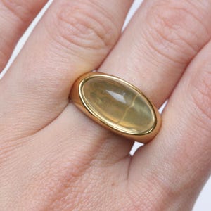 Trend Iger Ethnischer Klobiger Edelstahl Ring Gold Gefüllter Stahlring Schmuck A