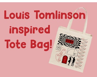 Louis Tomlinson Tragetasche | Leinwand Glaube an die Zukunft fitf fitfwt merch one Direction Wände louies harry style niall horan 1d Directioner