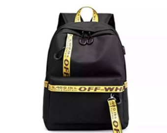 off white backpack purse