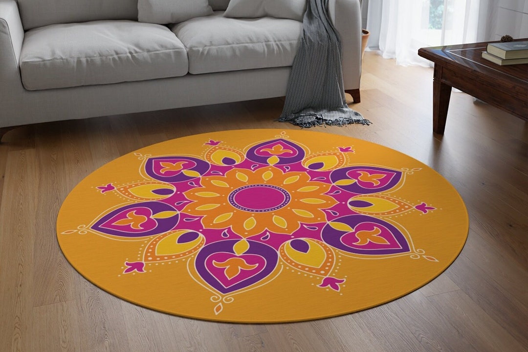 Trending Rangoli Mat Rangoli Mat Rangoli Floor Mat Marigol Rangoli Mat Diwali - Etsy