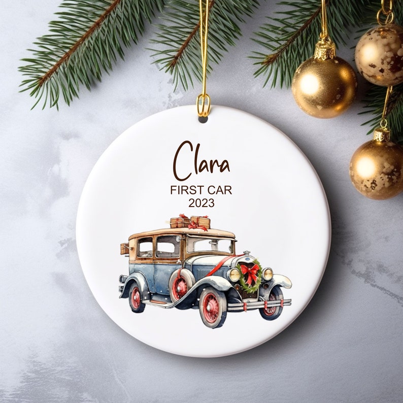 First Car Ornament New Driver Ornament New Driver License New Driver