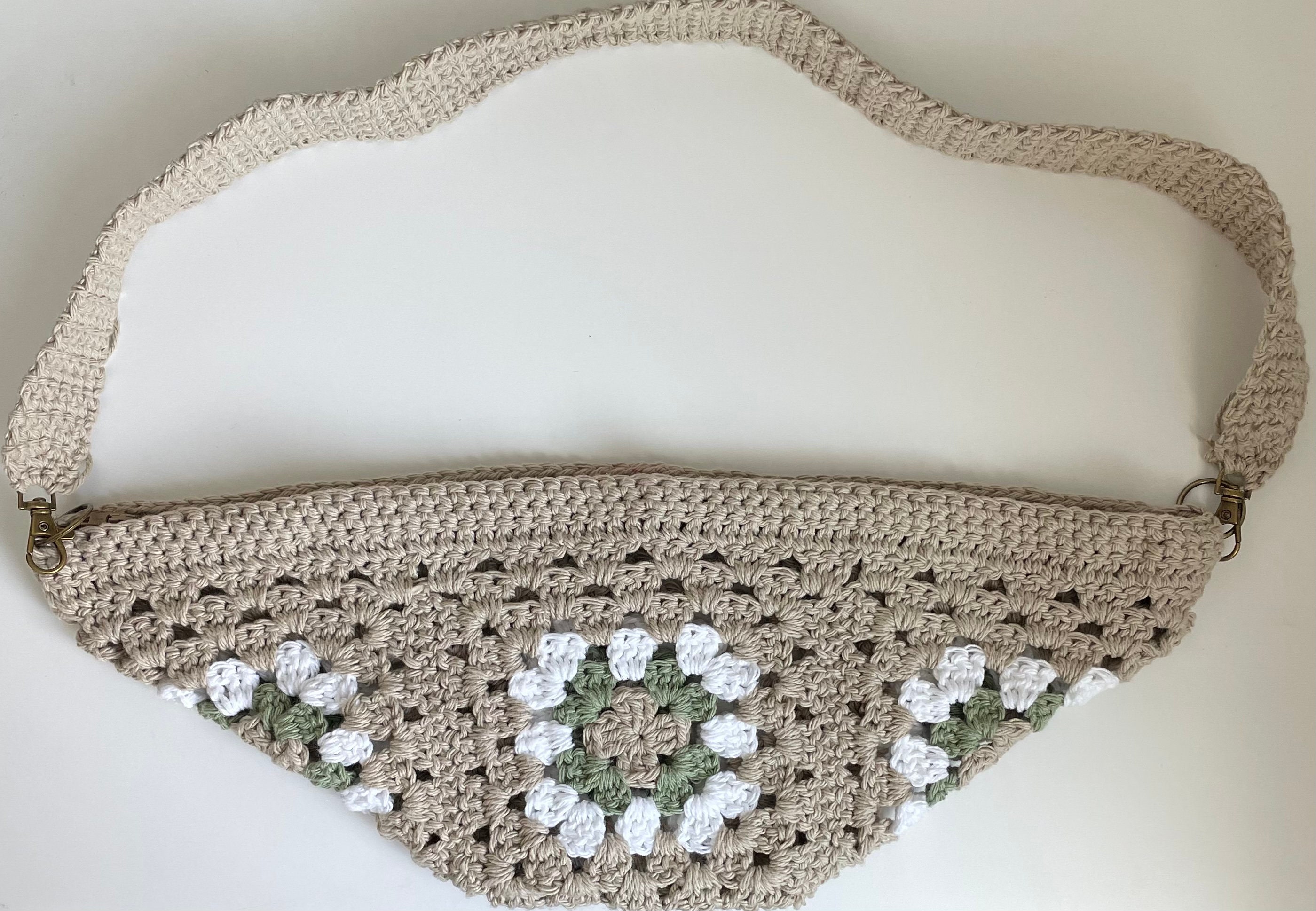 Crochet Crossbody Bag - Etsy